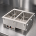 Thumbnail image #3 for Vollrath Two-Well Modular Drop-In Electric Hot Food Well with 316 Stainless Steel Wells, Thermostatic Controls, and Manifold Drain