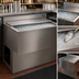 Thumbnail image #3 for BK Resources 48-Inch Underbar Ice Bin with Sliding Cover, 167 lb Capacity
