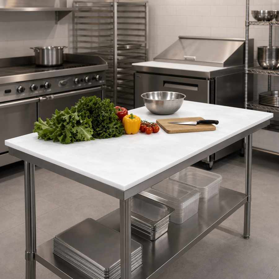 Rectangular Work Surface