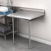 Thumbnail image #3 for Eagle Group Straight Clean Dishtable, 24-Inch x 30-Inch, Right-to-Left, 8-Inch Backsplash
