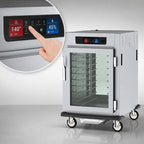 Thumbnail image #3 for Metro C5 C595-SFC-UPFC Controlled Humidity Heated Holding and Proofing Cabinet, Pass-Thru Full Glass Doors, 8-Pan, Mobile, Stainless Steel