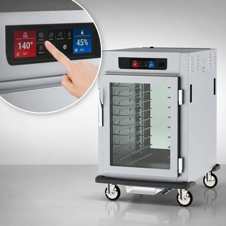 6.8-Inch Touchscreen Controls