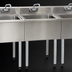 Thumbnail image #3 for Eagle 1800 Series Underbar Modular Hand Sink Unit, Side-To-Side Add-On, 12 x 20 Inch