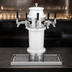 Thumbnail image #3 for Glastender Roman 4-Faucet Mirror Finish Countertop Glycol-Cooled Draft Dispensing Tower