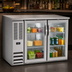 Thumbnail image #3 for Beverage-Air BB48HC-FG-S 48-Inch Food-Rated Back Bar Refrigerator with Glass Doors