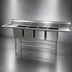 Thumbnail image #3 for Eagle Group Spec-Master FN Series 4-Compartment Stainless Steel Sink with (2) 30