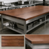 Thumbnail image #3 for Boos Block American Black Walnut Edge Grain Kitchen Countertop with Varnique Finish, 144 x 42 x 2-1/4 Inches