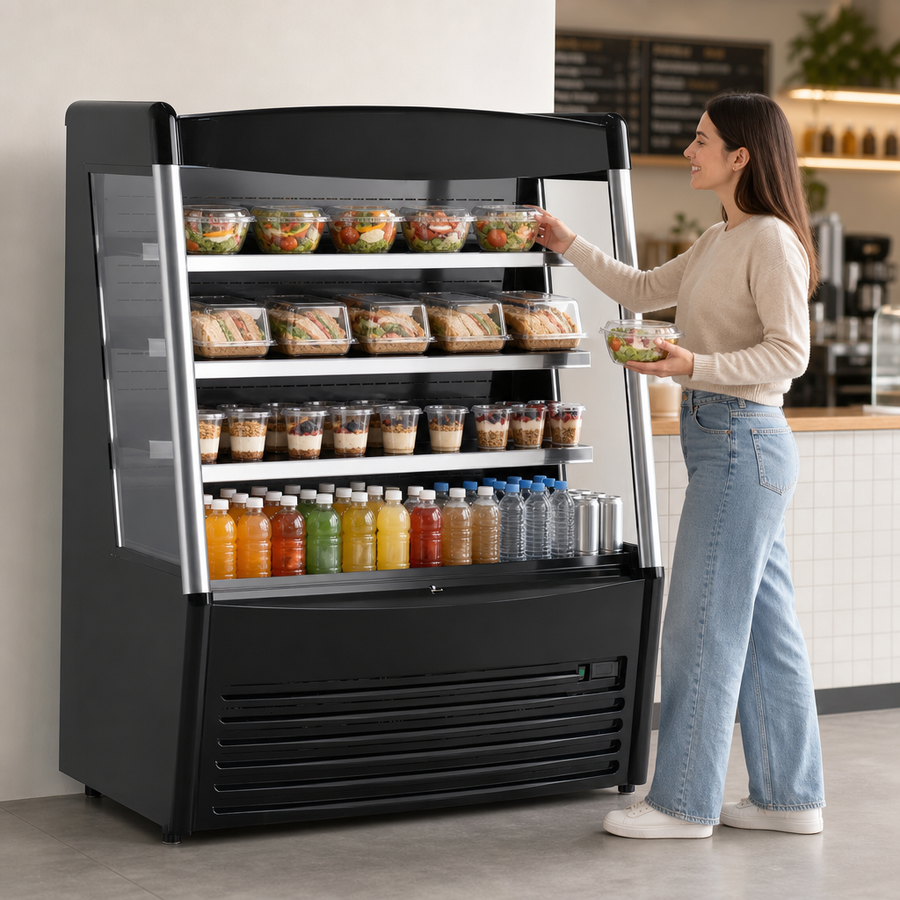 Open Grab-and-Go Design