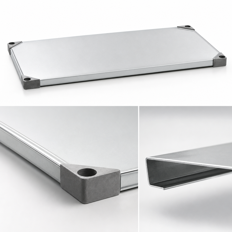 Product image #3 for Metro Super Erecta 60"W x 18"D Solid Galvanized Shelf