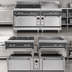 Thumbnail image #3 for Vulcan V Series Heavy Duty 36-Inch Gas Range with 2 Open Burners and 24-Inch Manual Griddle, Cabinet Base