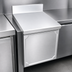 Thumbnail image #3 for La Rosa Refrigeration 12-Inch Stainless Steel Top Extension Panel with Sides