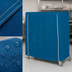 Thumbnail image #3 for Metro Mariner Blue Uncoated Denier Nylon Banquet Cart Cover, 60 x 21 x 62 Inches