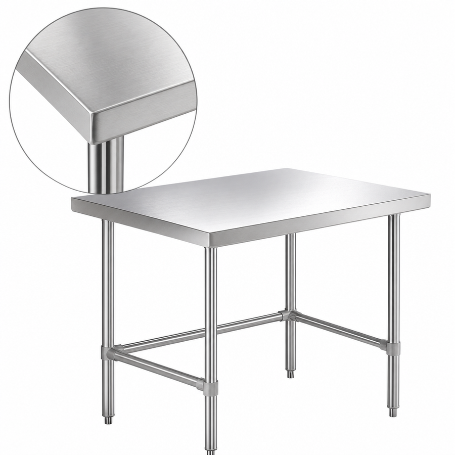 18-Gauge 430 Stainless Steel Top
