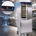 Thumbnail image #3 for AquaTemp Mobile Humidified Heated Holding Cabinet with Dutch Doors, 32 Full-Size Pan Capacity