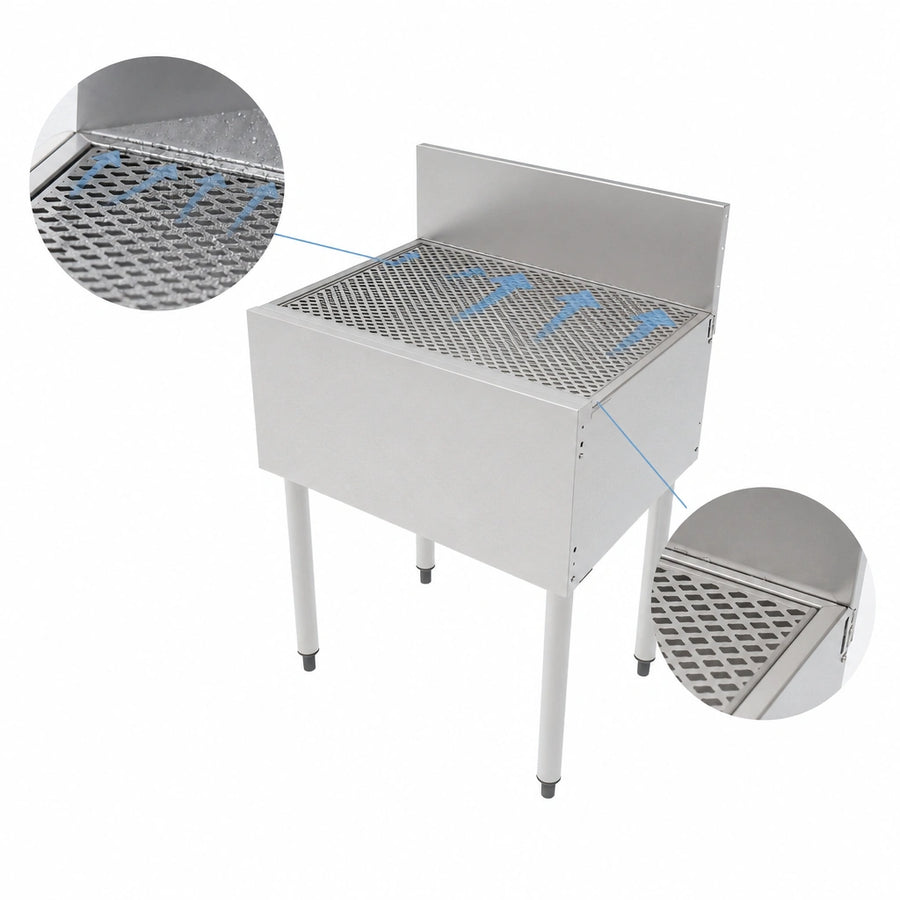 Pitched Drainboard Top