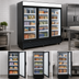 Thumbnail image #3 for Kool-It 72 Cu. Ft. Three-Section Glass Door Freezer Merchandiser
