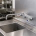 Thumbnail image #3 for T&S Brass B-2291 Splash-Mounted Workboard Faucet, 8-Inch Centers, 14-Inch Swing Nozzle