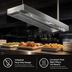 Thumbnail image #3 for Eagle RedHots 48-Inch Single Rod-Type Unlighted Strip Heat Lamp, 208V, 800W