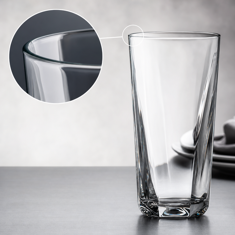 Product image #3 for Anchor Hocking Clarisse™ 12 oz Clear Rim-Tempered Beverage Glass