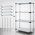 Thumbnail image #3 for Quantum 4-Shelf Solid Stainless Steel Shelving Starter Kit, 48