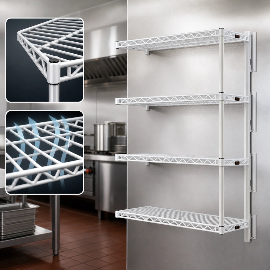 Patented QuadTruss Shelf Design