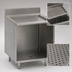 Thumbnail image #3 for Eagle 2200 Series Recessed Worktop Underbar Glass Rack Storage Unit with Open Front Cabinet Base, 12 x 24 Inches