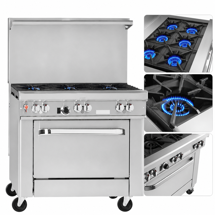 Product image #3 for Southbend Ultimate 36-Inch Commercial Gas Range with 5 Open Burners and Standard Oven