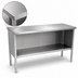 Thumbnail image #3 for John Boos EBOS4-2460 Open Front Enclosed Base Stainless Steel Work Table, 60 x 24 Inches