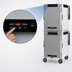 Thumbnail image #3 for Metro HotBlox™ Wide 16-Pan Dual-Cavity Pass-Thru Insulated Holding Cabinet with Digital Touchscreen, Solid Front / Clear Rear Doors