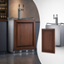 Thumbnail image #4 for Summit Commercial 24-Inch Panel-Ready Dual Tap Beer Kegerator, Stainless Steel