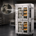 Thumbnail image #3 for Jet-Air JA14 Double-Deck Electric Convection Oven with Steam Injection, 14 Pan Capacity
