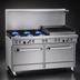 Thumbnail image #3 for Southbend Ultimate 60-Inch Commercial Gas Restaurant Range with 4 Open Burners, 36-Inch Charbroiler, Standard Oven and Cabinet Base