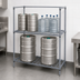 Thumbnail image #3 for Quantum Two-Tier Modular Wire Dunnage Rack for Tanks and Beverage Containers, 60 x 24 x 54 Inches, Gray Epoxy Antimicrobial Finish