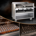 Thumbnail image #3 for Magikitch'n FM-SMB-660 60-Inch Floor Model Gas-Fired Coal Charbroiler with Ceramic Briquettes
