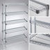 Thumbnail image #3 for Eagle Group 5-Tier Chrome-Plated Wire Shelving Add-On Unit, 36W x 21D x 86H