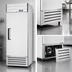 Thumbnail image #3 for Excellence Commercial Products DSS-19F One-Section Reach-In Freezer, 19.3 Cu. Ft., Stainless Steel, Bottom-Mount Self-Contained
