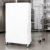 Thumbnail image #3 for Quantum 400 Denier White Nylon Wire Cart Cover with Zipper Flap, 18 x 60 x 74 Inch