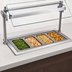Thumbnail image #3 for Vollrath Short-Sided 4-Pan Drop-In Hot Well with Infinite Controls and Manifold Drain