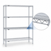 Thumbnail image #3 for Eagle Redipak 4-Tier Wire Shelving Unit, 60