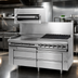 Thumbnail image #3 for Jade Titan JMRH-72G 72-Inch Heavy Duty Modular Gas Griddle Top Range with Manual Controls