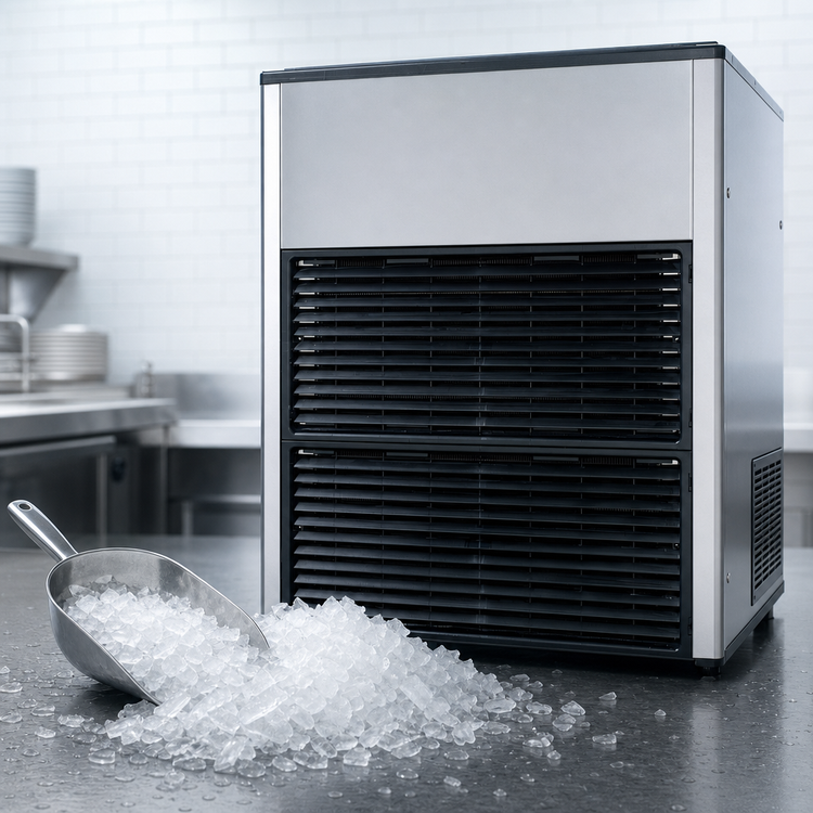 Product image #3 for ICE QUEEN IQ F 700 Air-Cooled Modular Flake Ice Machine, 772 lb/Day