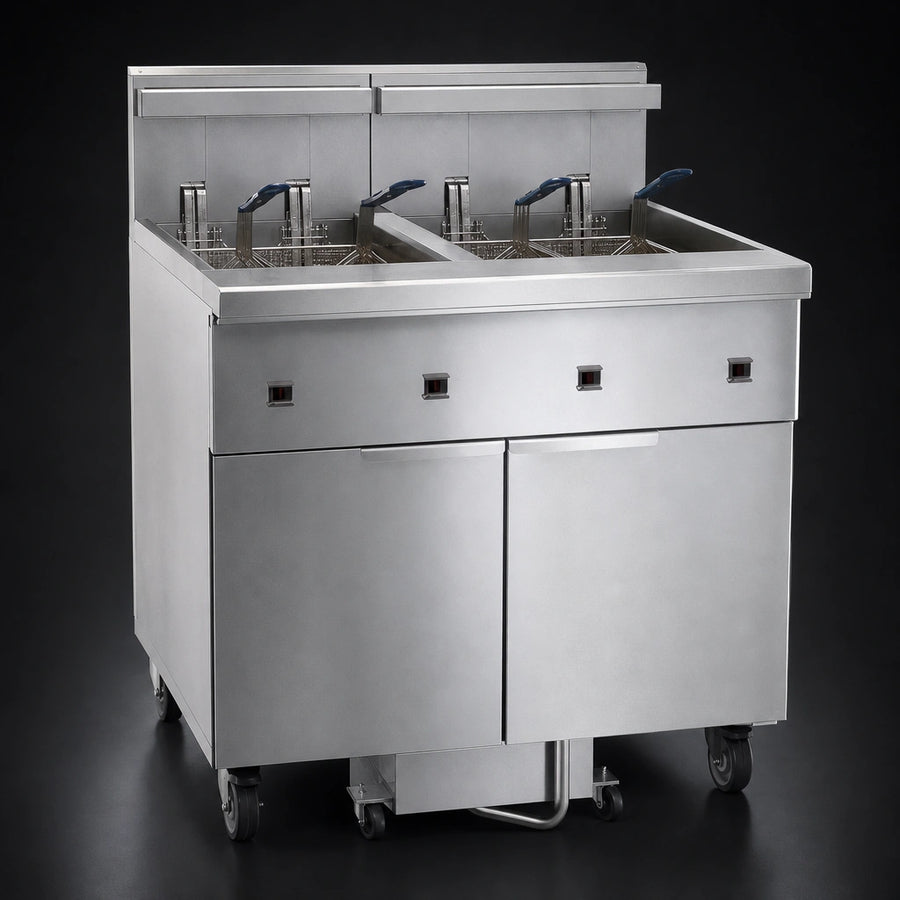 Four 75 Lb. Fryer Tanks