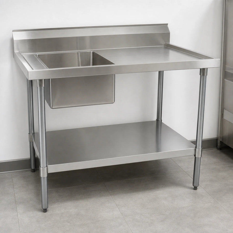 Left-Hand Sink Layout