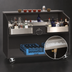 Thumbnail image #3 for Advance Tabco 61-Inch Portable Bar with Ice Bin, Stainless Steel Work Top, Speed Rails, and Casters