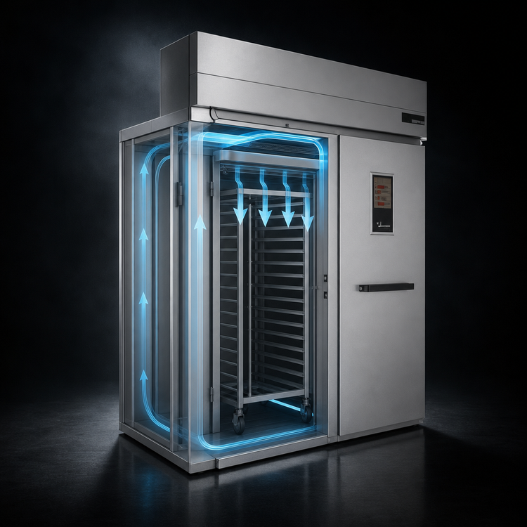 Product image #3 for Baxter 80.5-Inch Deep Double-Wide Roll-In Electric Proofer Cabinet with Floor