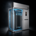 Thumbnail image #3 for Baxter 80.5-Inch Deep Double-Wide Roll-In Electric Proofer Cabinet with Floor