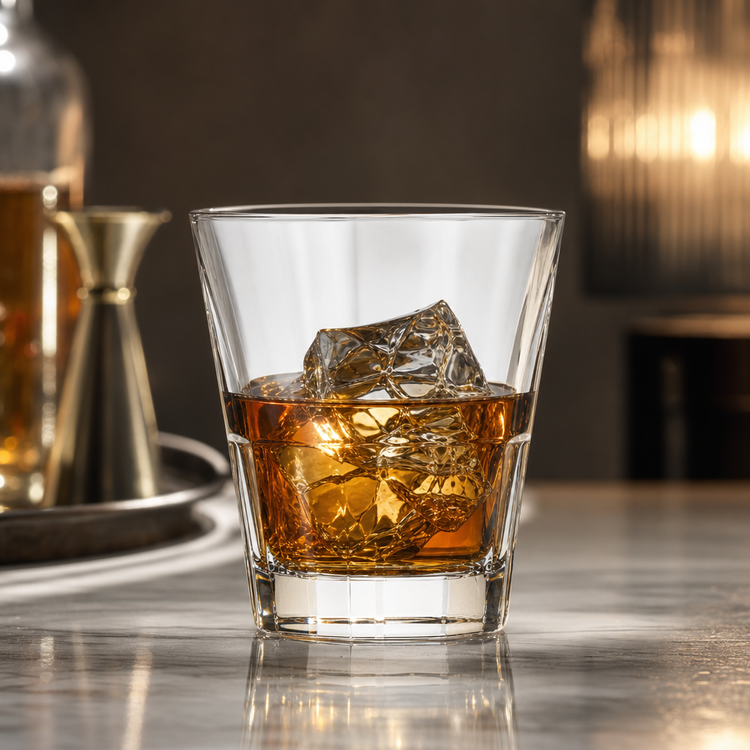 Product image #3 for New Orleans 10 oz Traditional Clear Rocks Glass