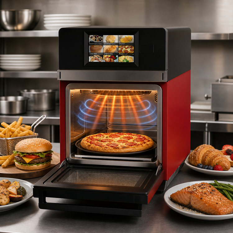 Product image #4 for XpressChef 3i Series Red Ventless High-Speed Combination Oven, 0.61 Cu. Ft., 208-240V, 1-Phase