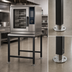 Thumbnail image #2 for Alto-Shaam Vector Series Stainless Steel Equipment Stand with Seismic Feet