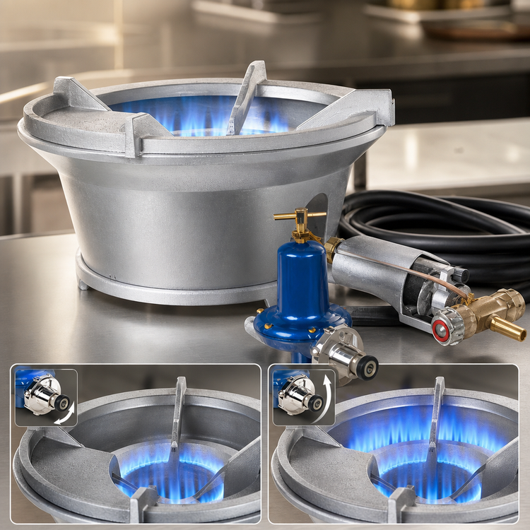 Product image #3 for Thunder Group 1-Burner Propane Fast Stove Hot Plate, 76,800 BTU